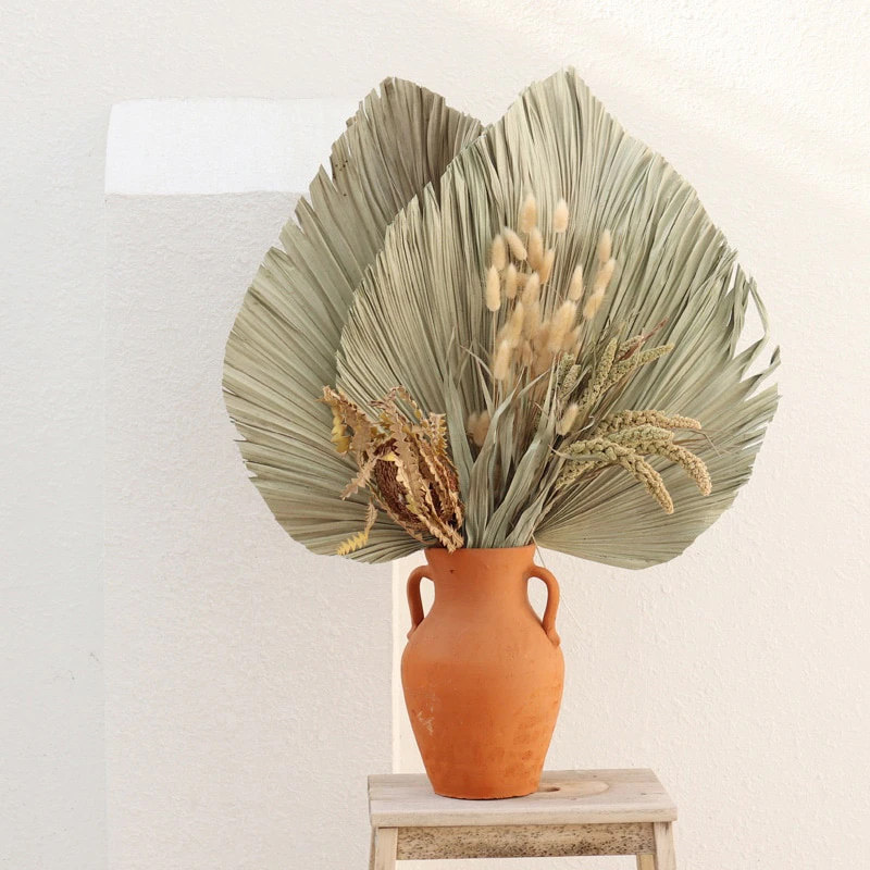 Dried Palm Leaf Decor