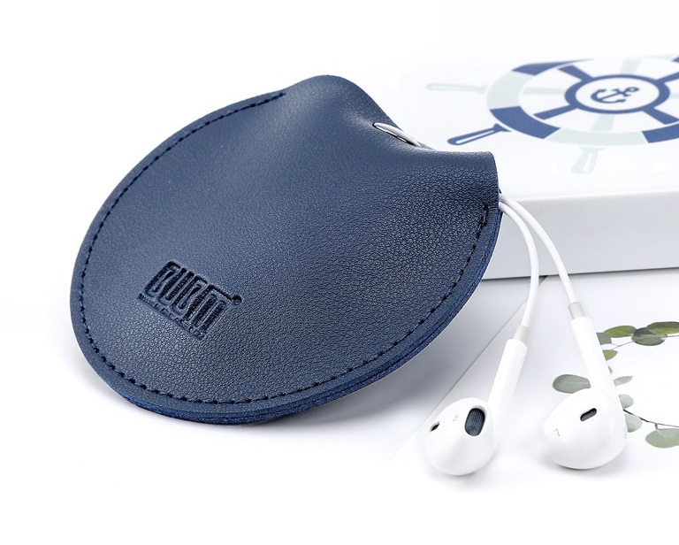 Faux Leather Headphone Pouch