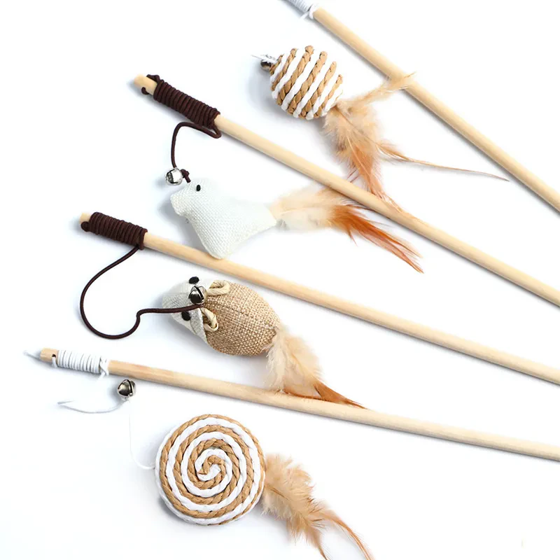 Cat Feather Wand