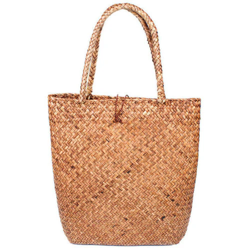 Straw Weave Tote