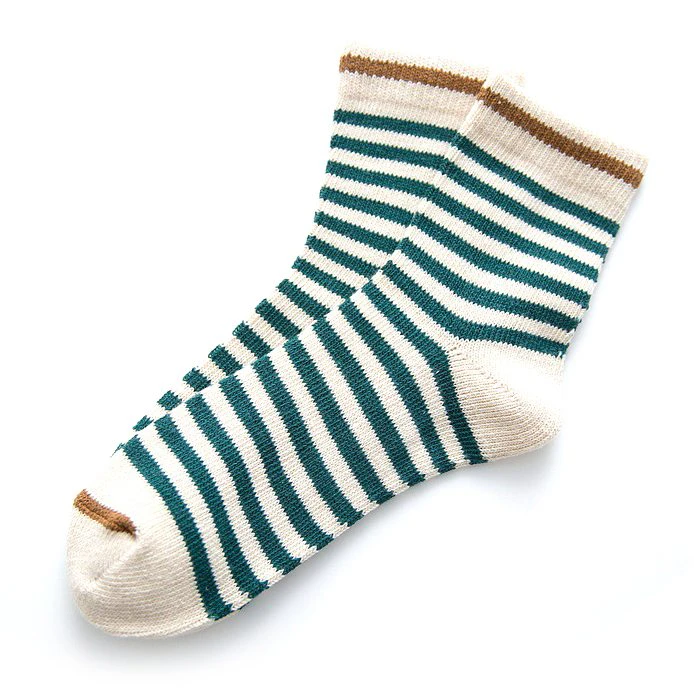 Retro Striped Fall Socks