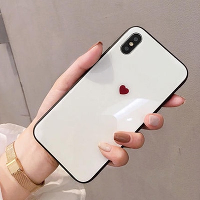 iPhone X Heart
Glass Case