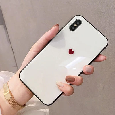 iPhone X Heart
Glass Case