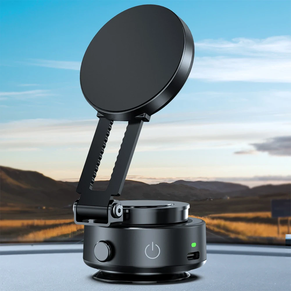 Vacuum Magnetic Phone Mount
