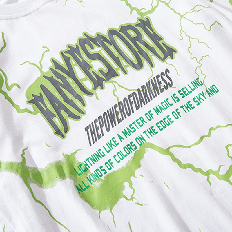 Vintage Fade Lightning Tee