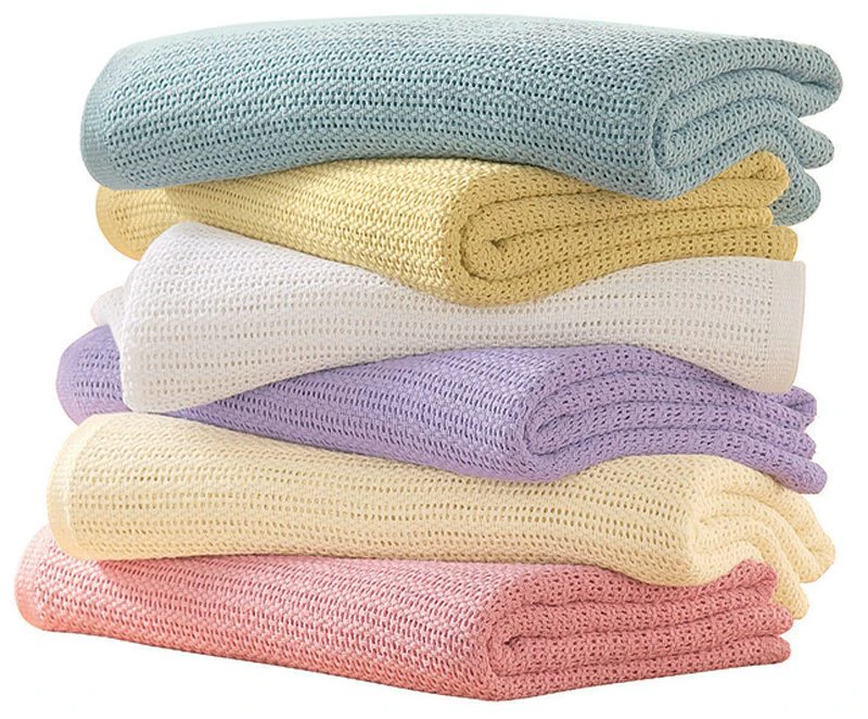 Soft Loose Knit Baby Blanket