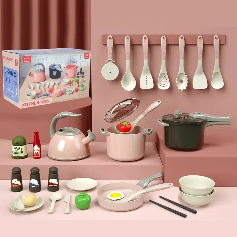 Kids Play Cooking Set