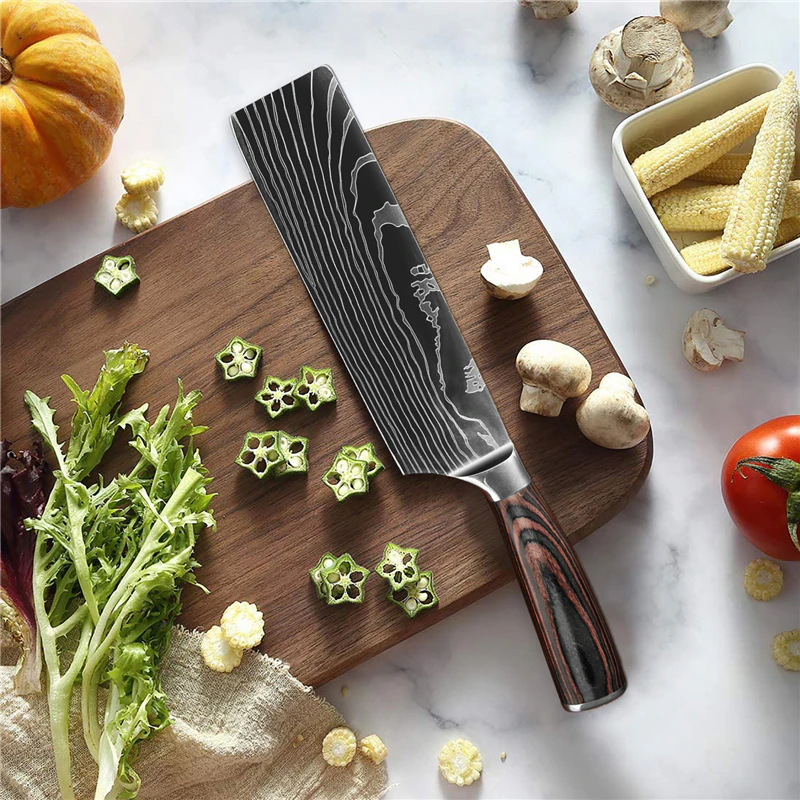 Damascus Kitchen Knife