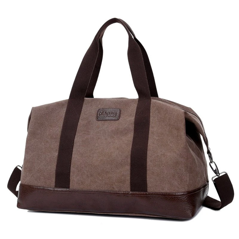 Large Cross Body Canvas Travel Bag