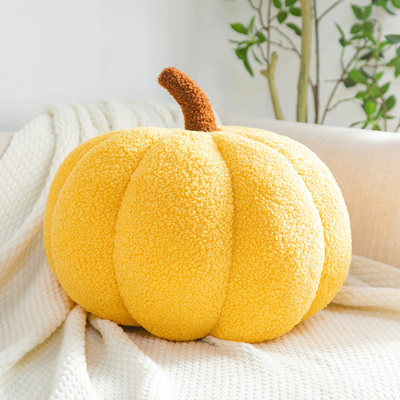 Plush Pumpkin Pillow