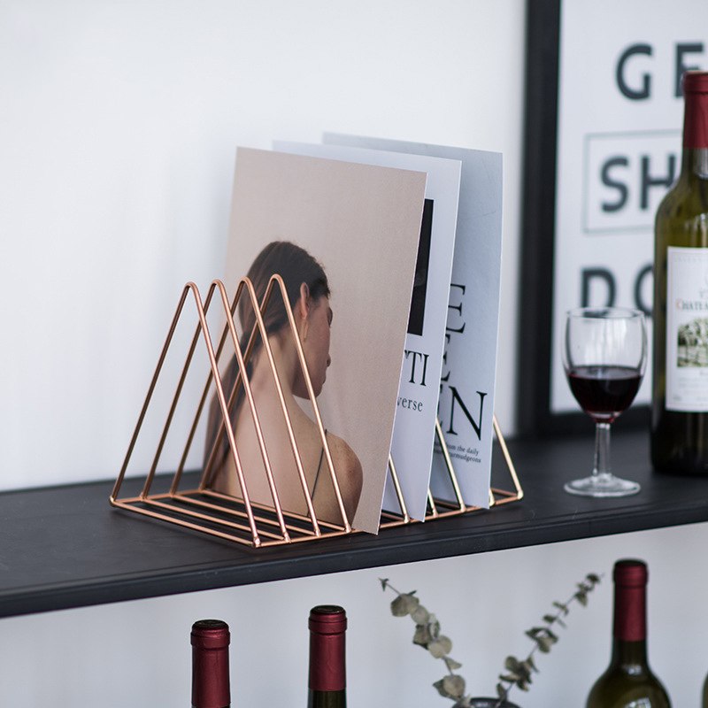 Gold Triangle Magazine Holder