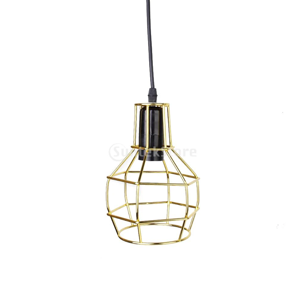 Vintage Edison Caged Lampshade