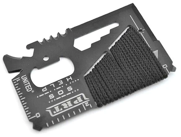 Stainless Steel Survival Multitool with Paracord