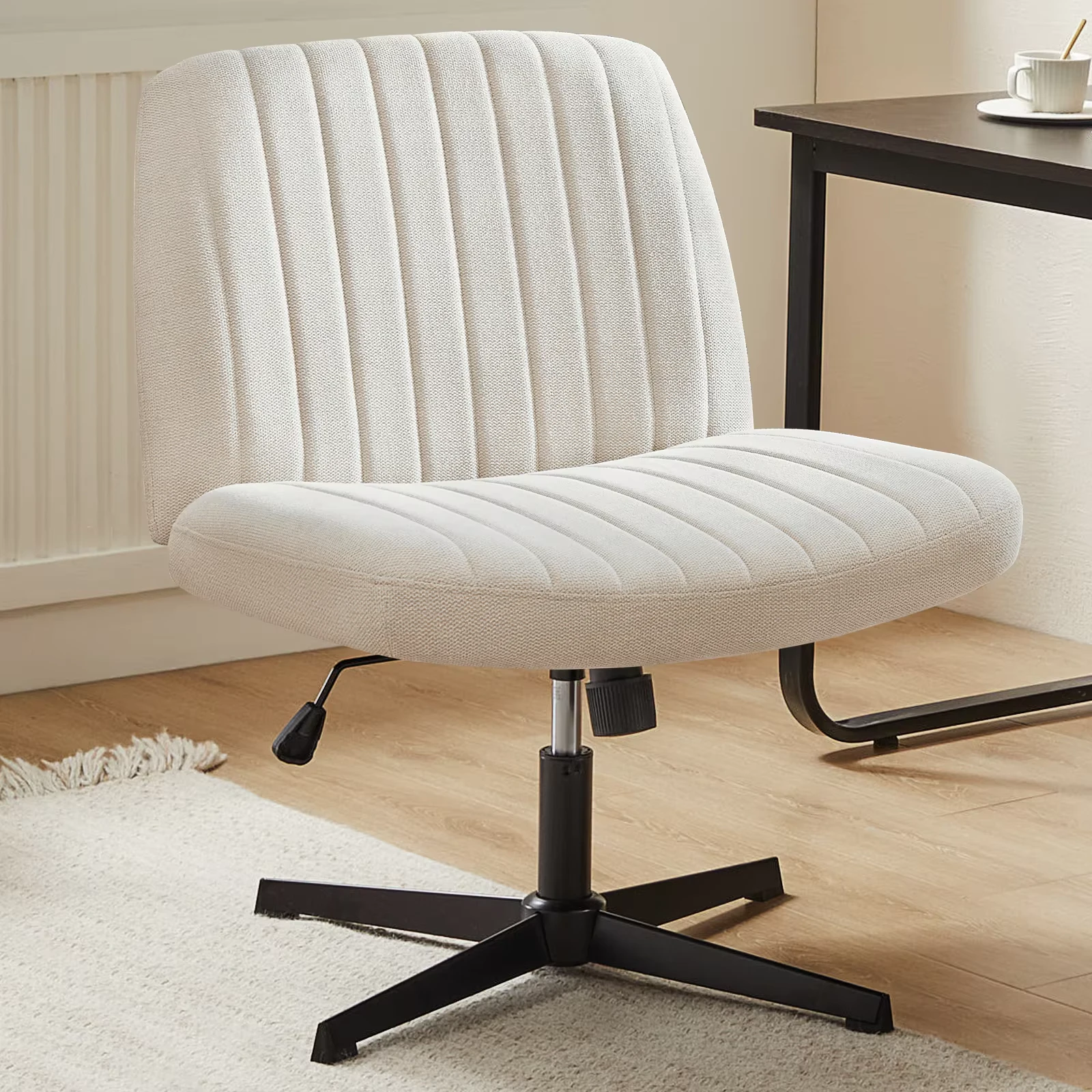 Ribbed Swivel Chair