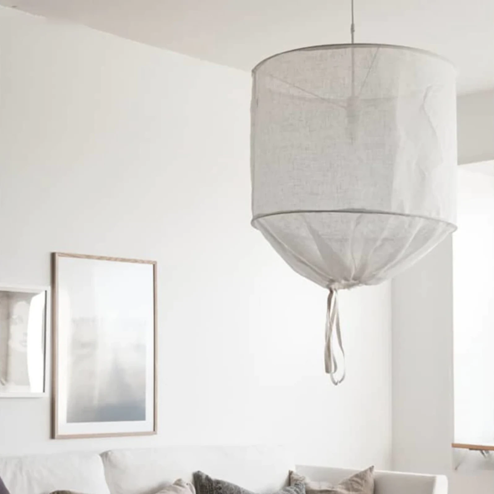 Natural Linen Lampshade