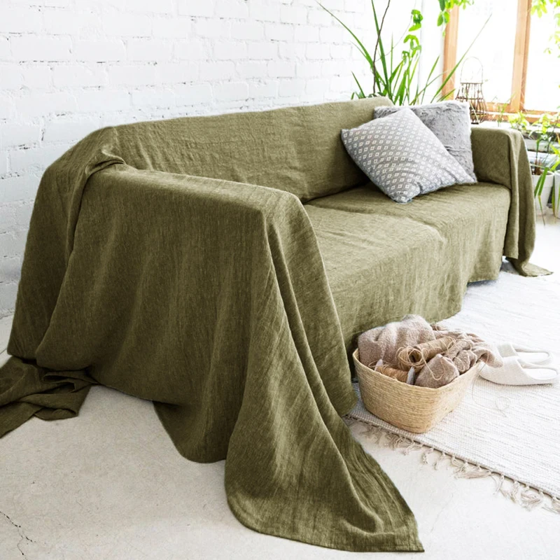 Linen Sofa Slipcover