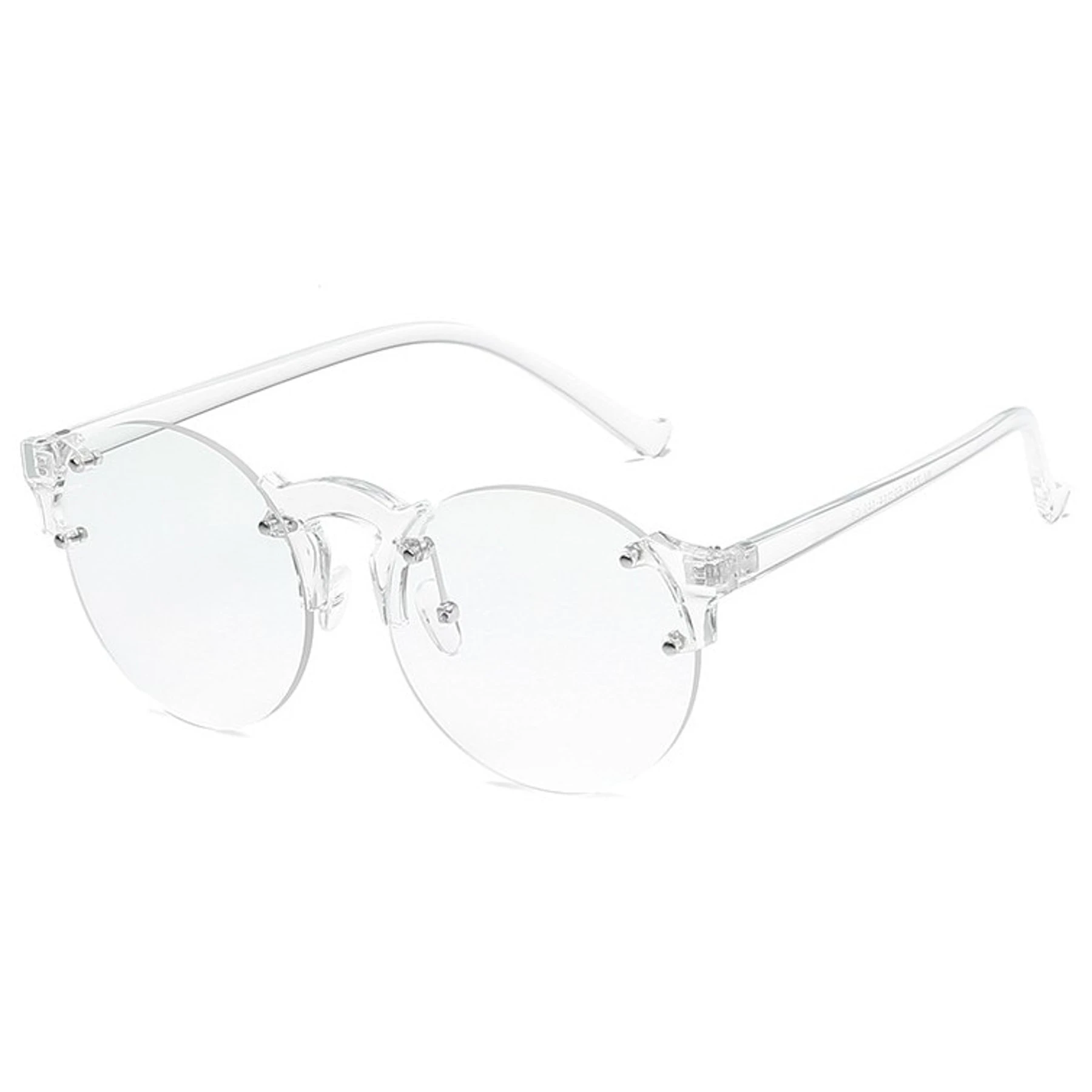 Transparent Round Glasses