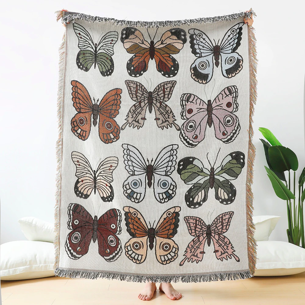 Butterfly Throw Blanket