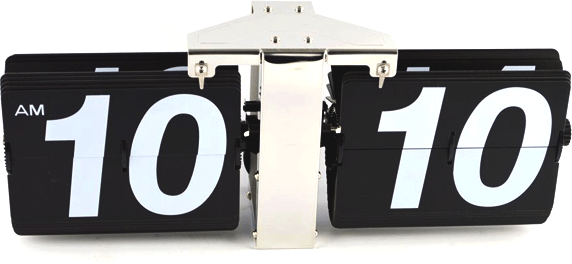 Large Retro Flip Clock