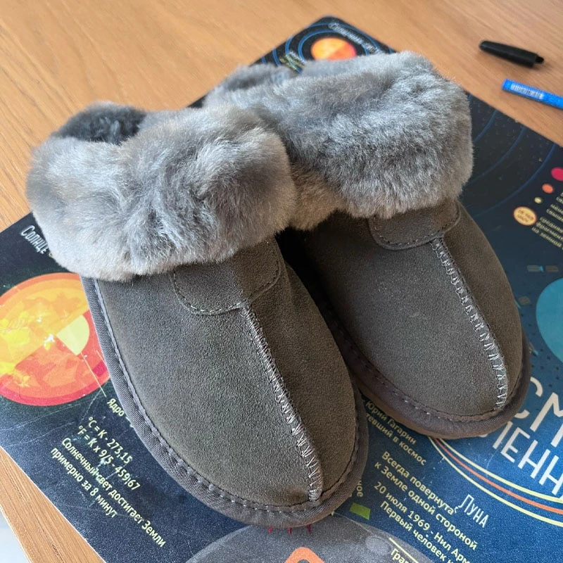 Plush Fur House Slippers