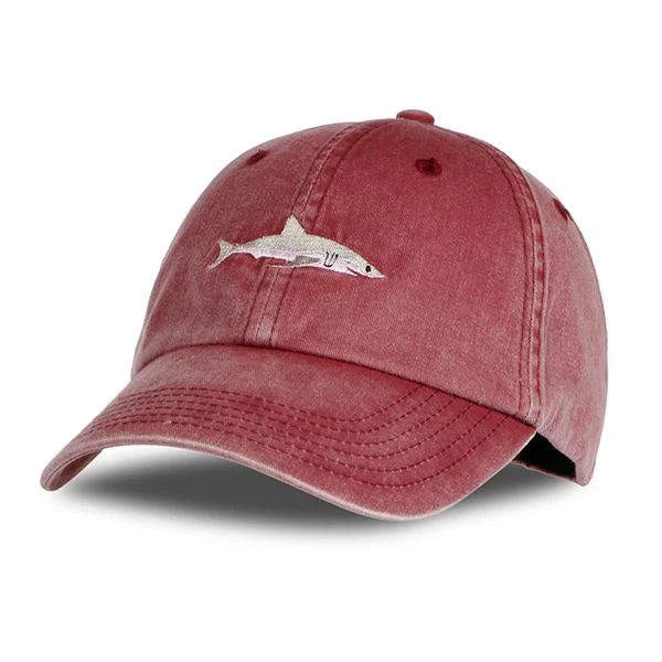 Washed Casquette Shark Hat