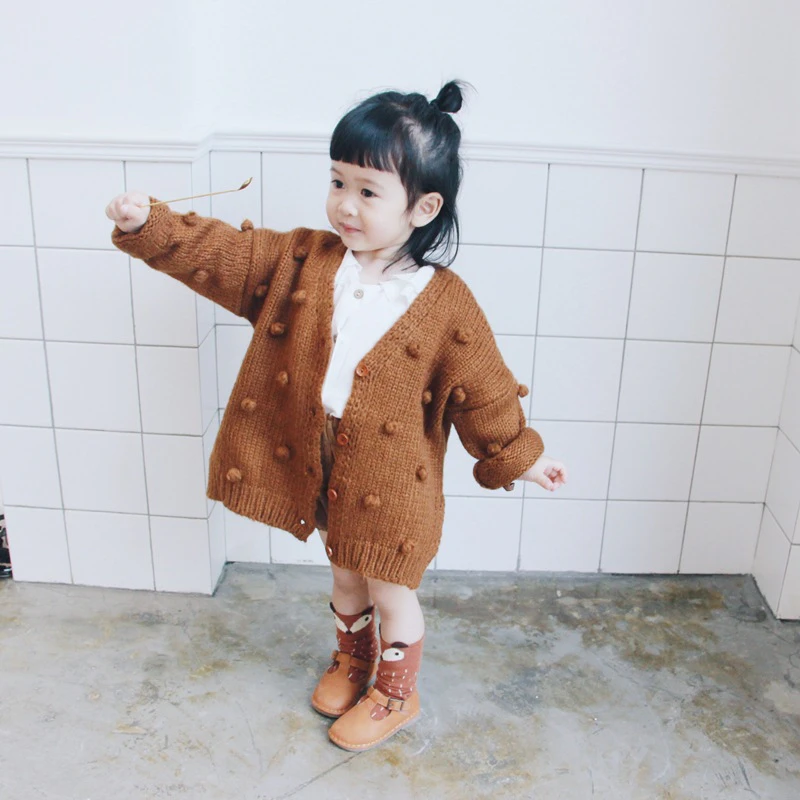 Popcorn Knit Cardigan