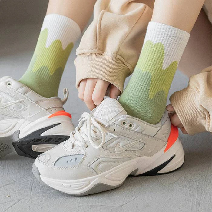 Ice Cream Drip Socks