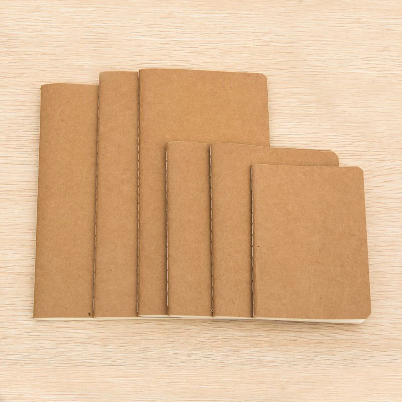 Kraft Cover Blank Notebook