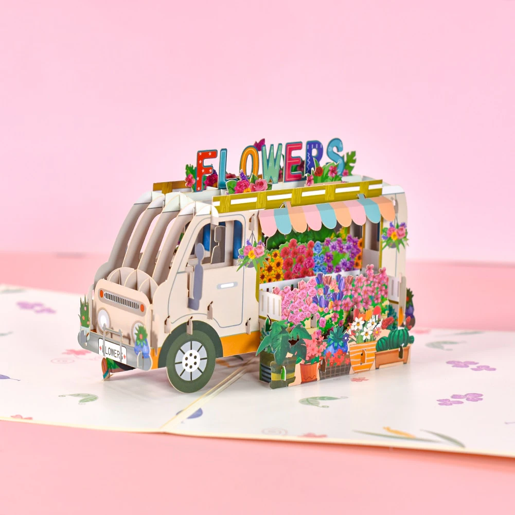 Colourful Pop Up Card