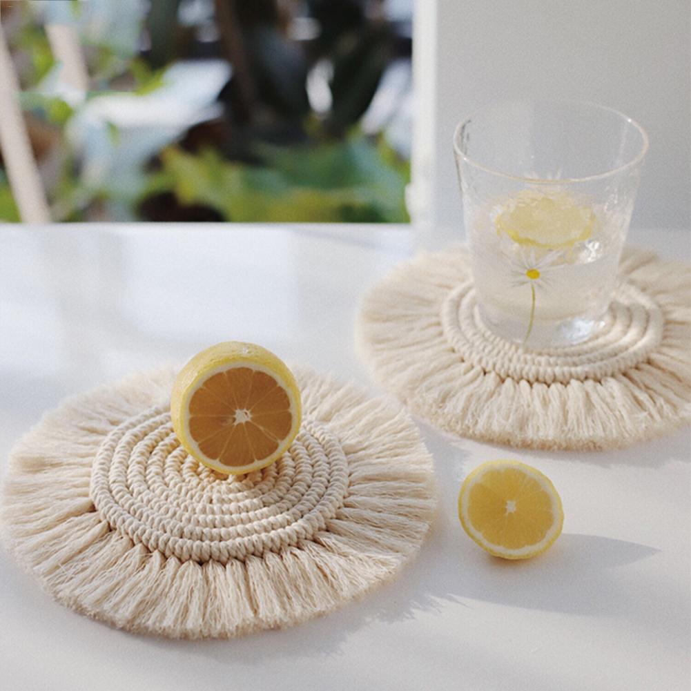 Cotton Macrame Coasters