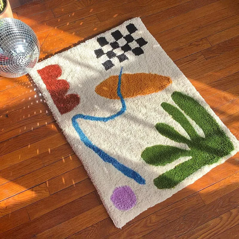 Geometric Tuffed Rug