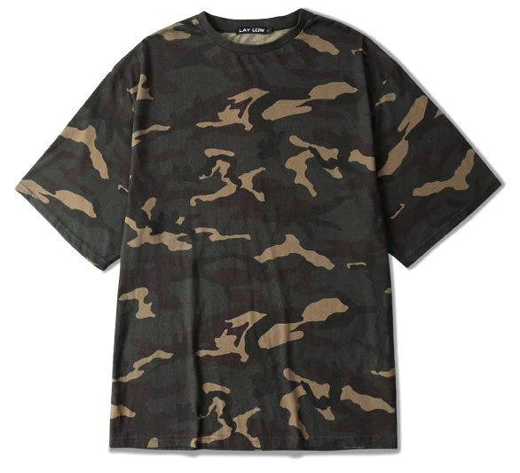 Oversized Camouflage T-shirt