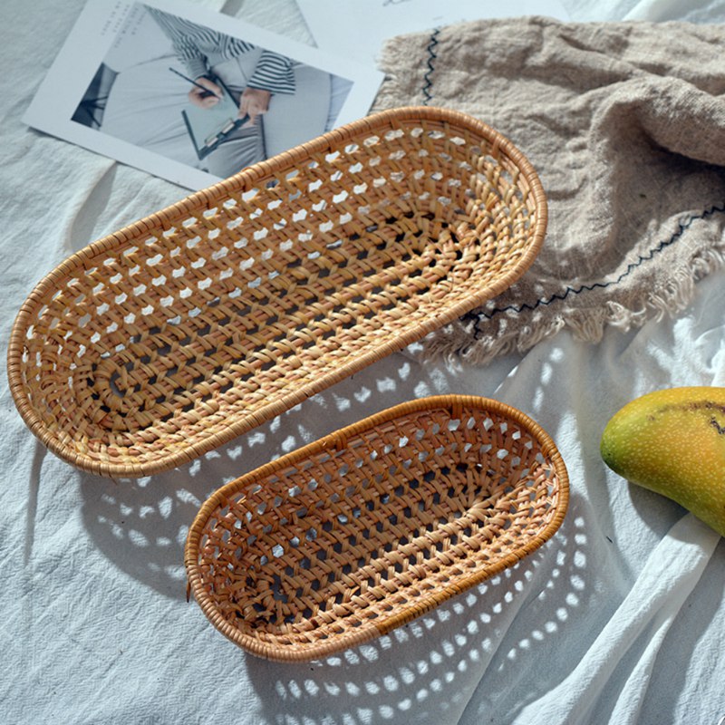 Small Rattan Woven Basket
