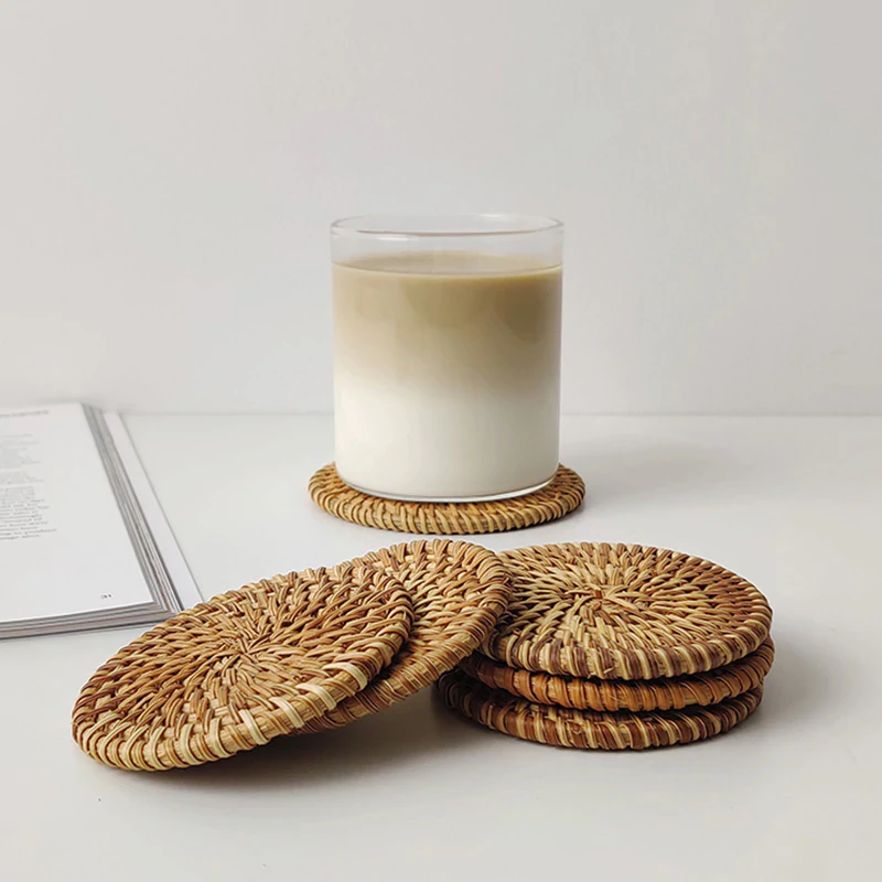 Rattan Coaster