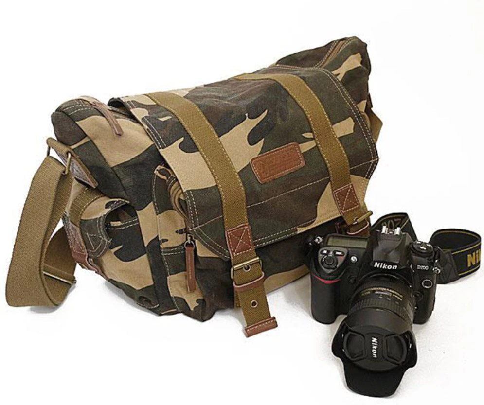 Canvas Camera Shoulder Bag