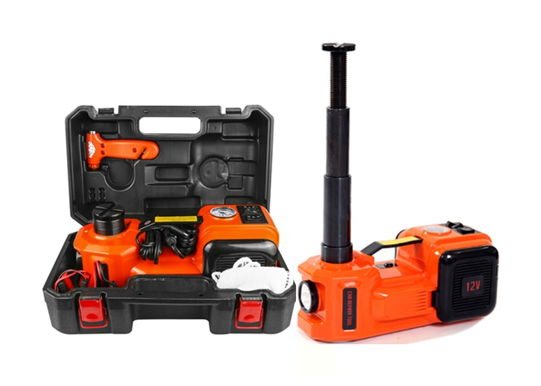 Electric Car Jack Kit With Air Compressor