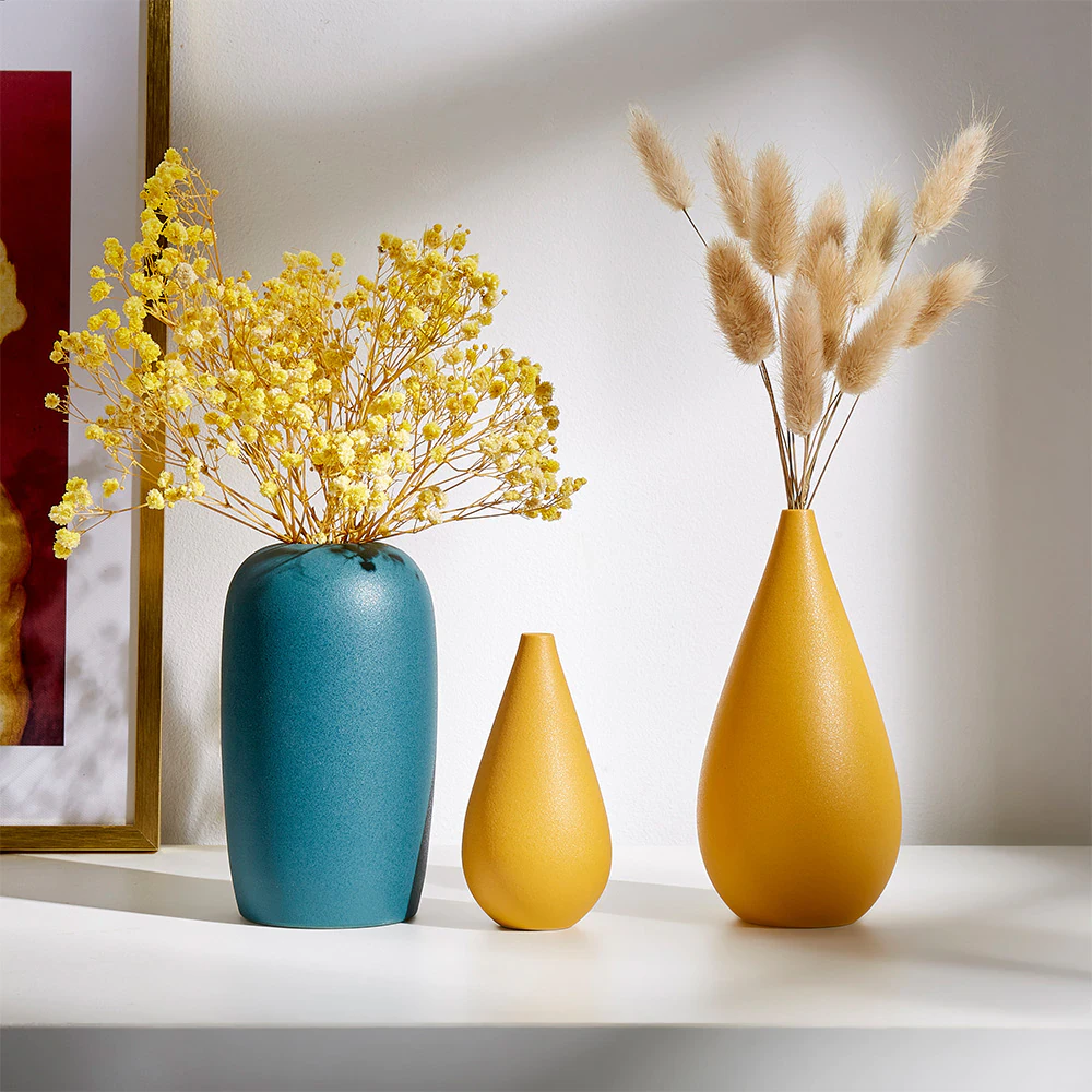 Minimal Pastel Ceramic Vase