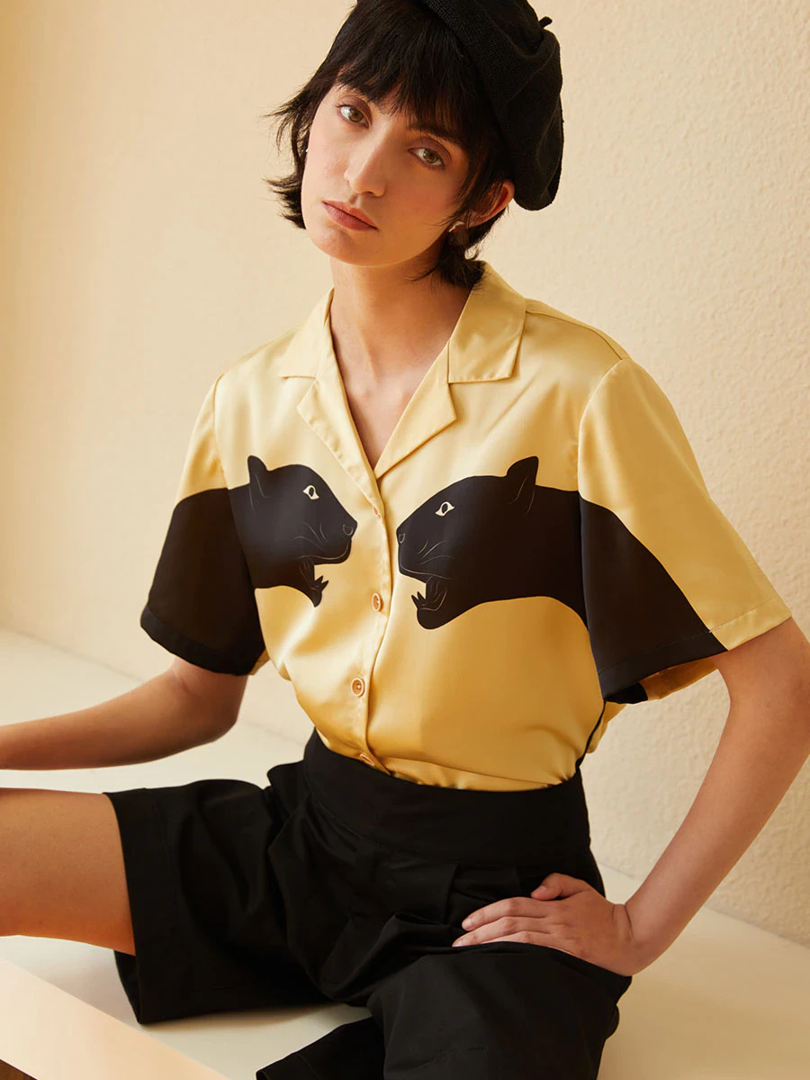 Leopard Revere Shirt