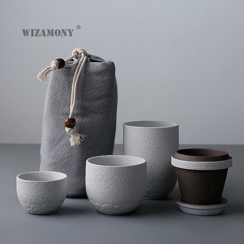 Ceramic Travel Japanese Tea Set