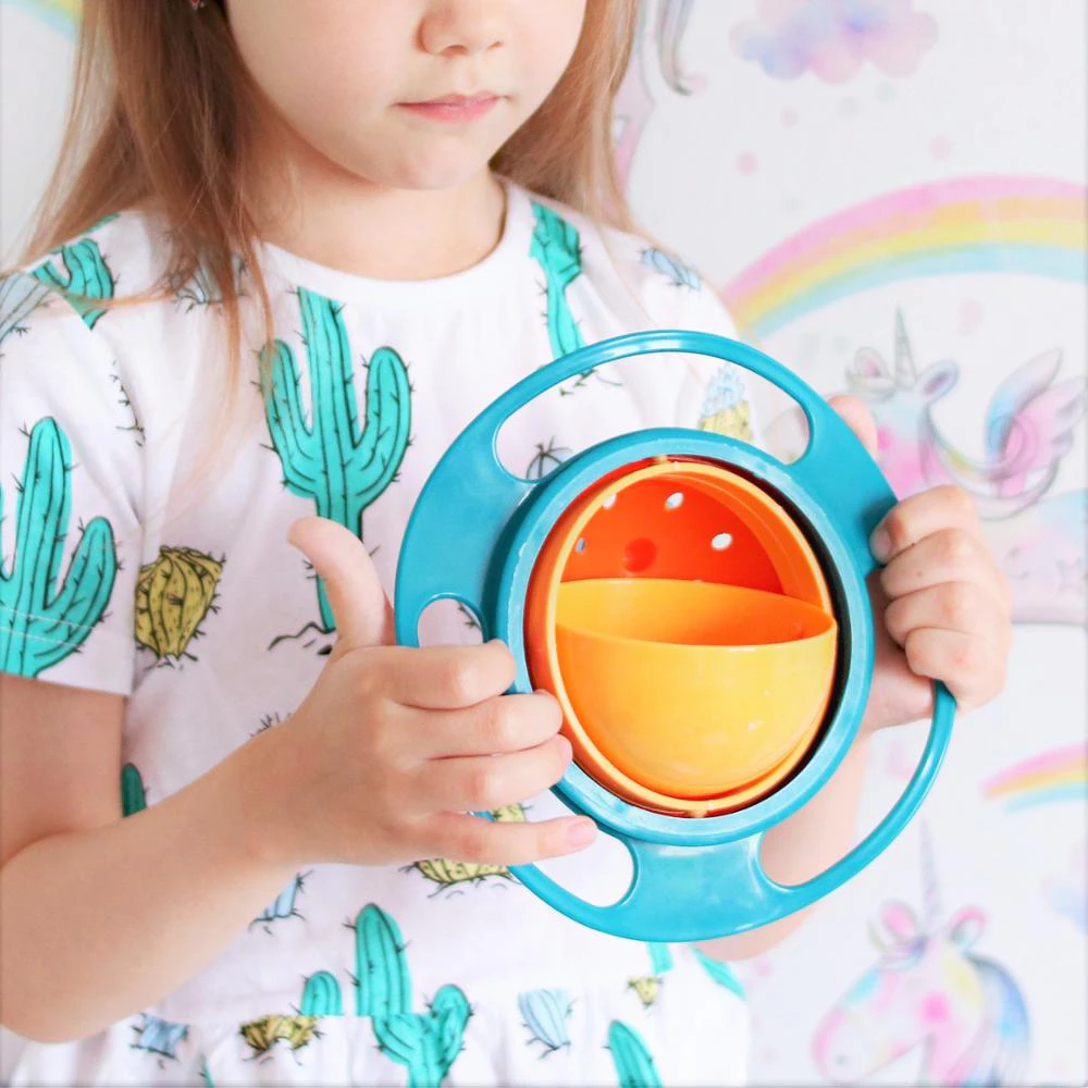 Spill Proof Baby Gyro Bowl