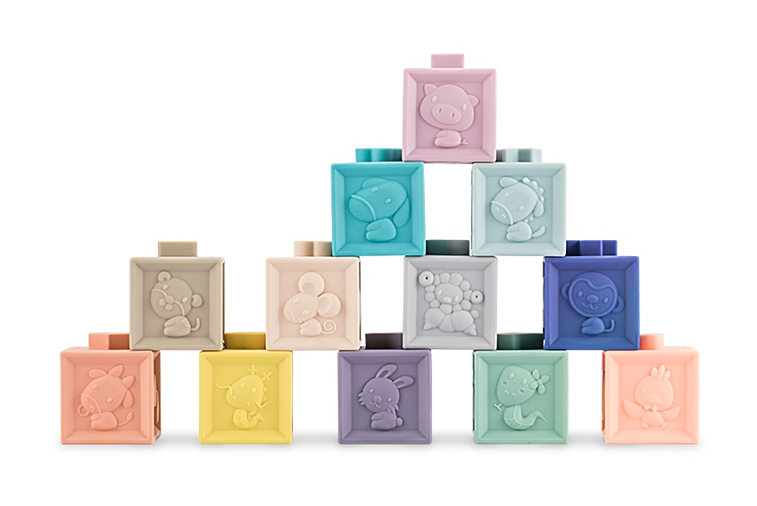 Baby Rubber Play Blocks