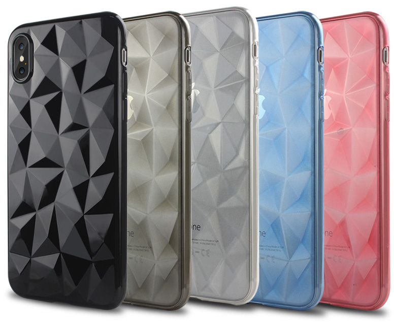 3D Diamond Back Cover for iPhone