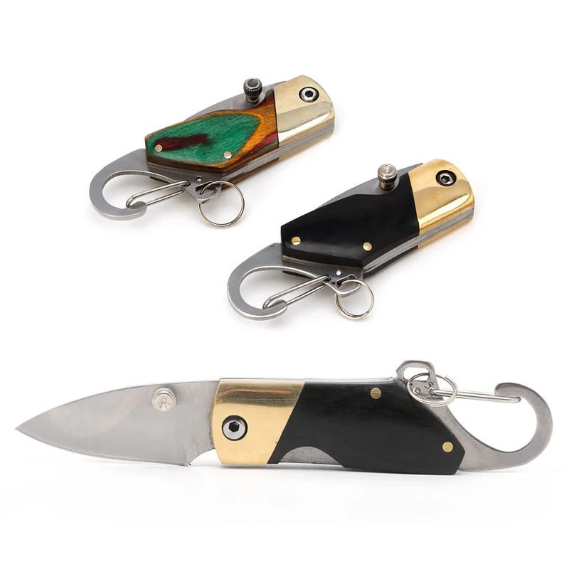 Mini Carabiner Fold Knife