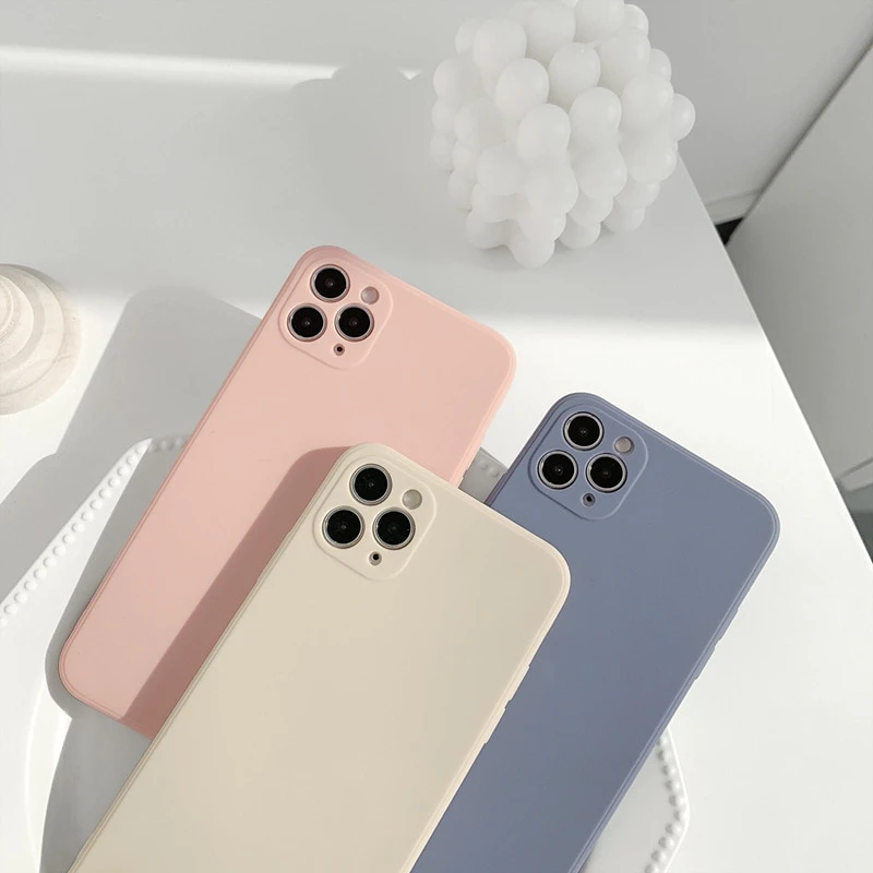 iPhone 12 Pastel Silicon Case