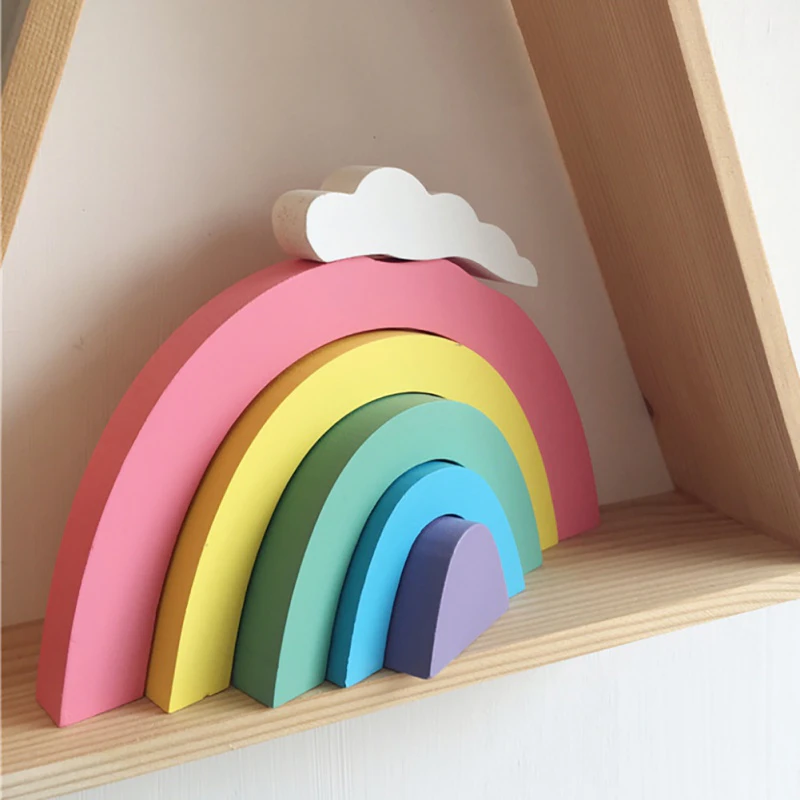Wooden Rainbow Toy
