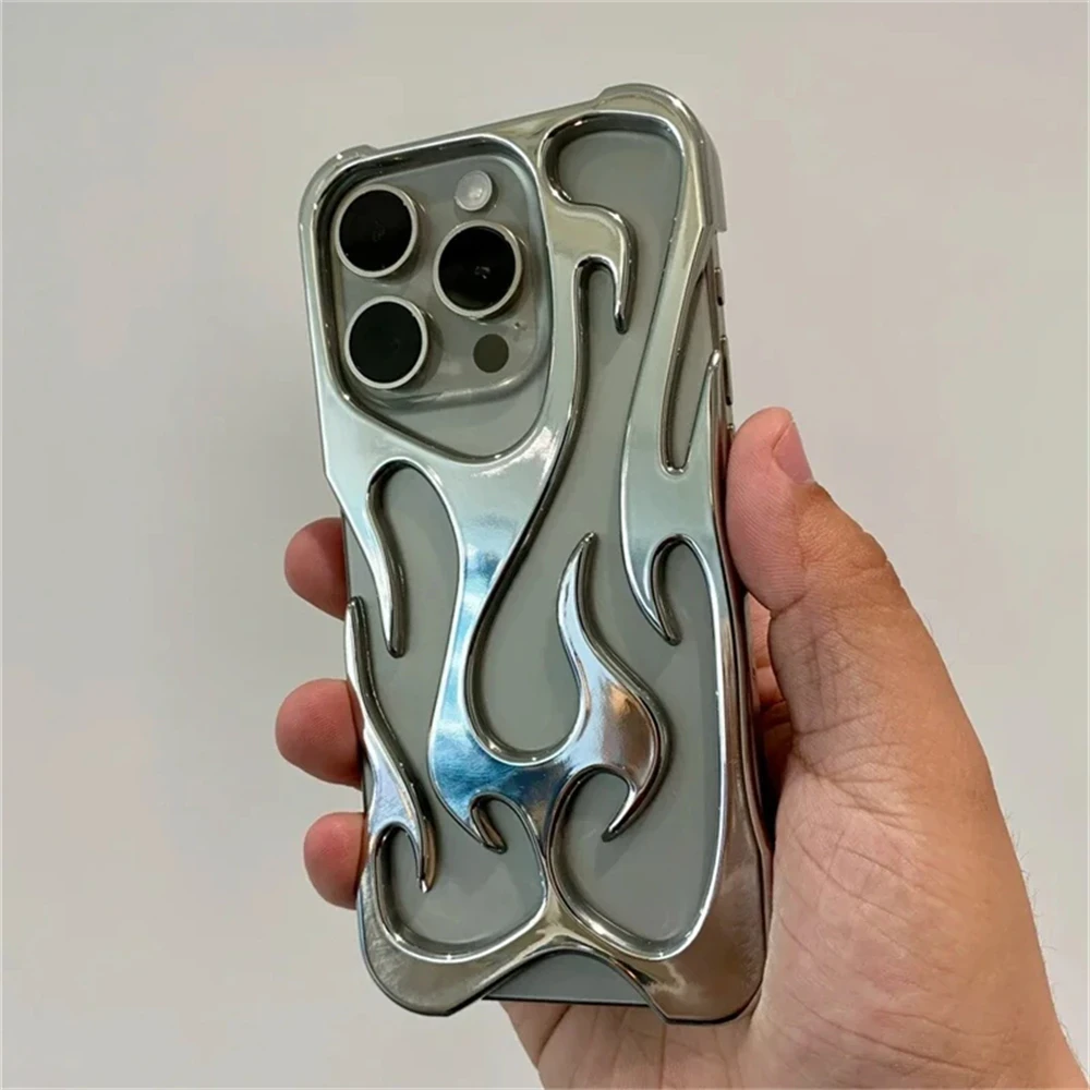 3D Flame iPhone Case