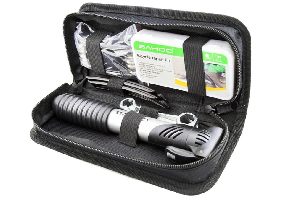 Bike Repair Kit With Pump