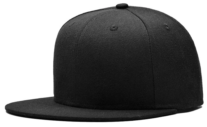 Plain Flat Peak Snapback