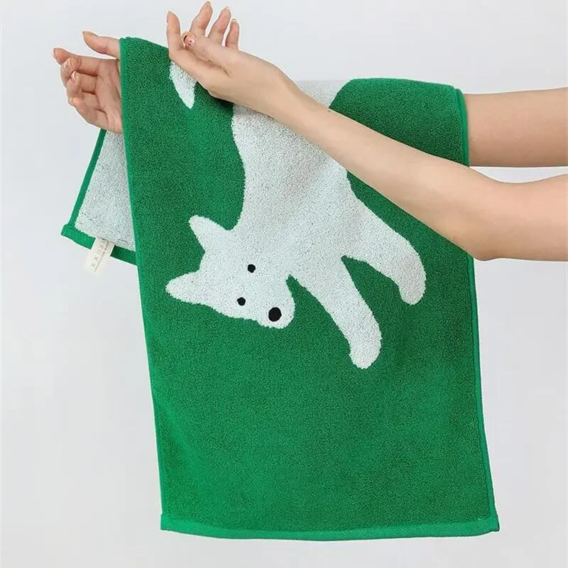 Kitschy Dog Hand Towel
