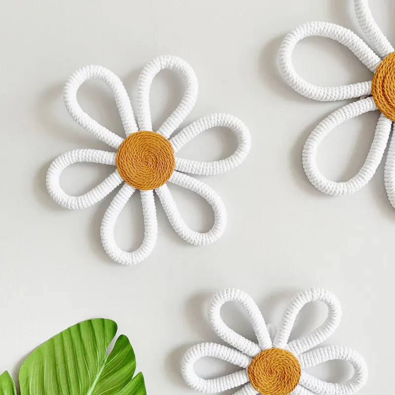 Woven Daisy Wall Hanging